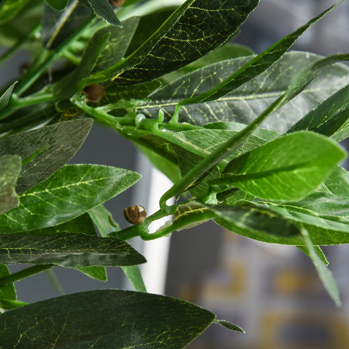 Plantes artificielles PE Vert vert, OUTSUNNY