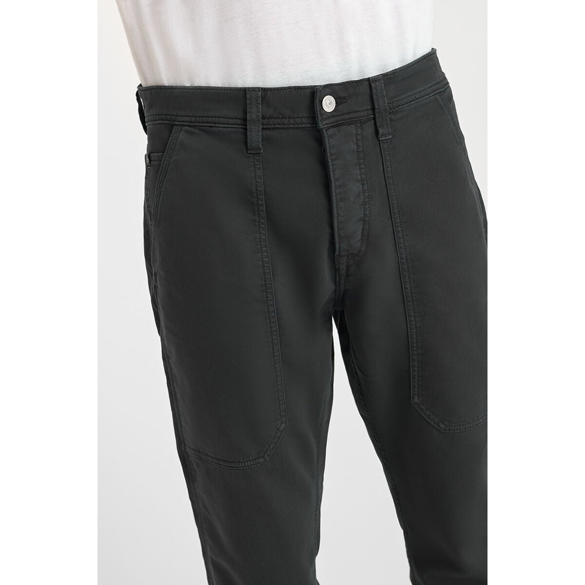 Pantalon droite WORK black, LE TEMPS DES CERISES