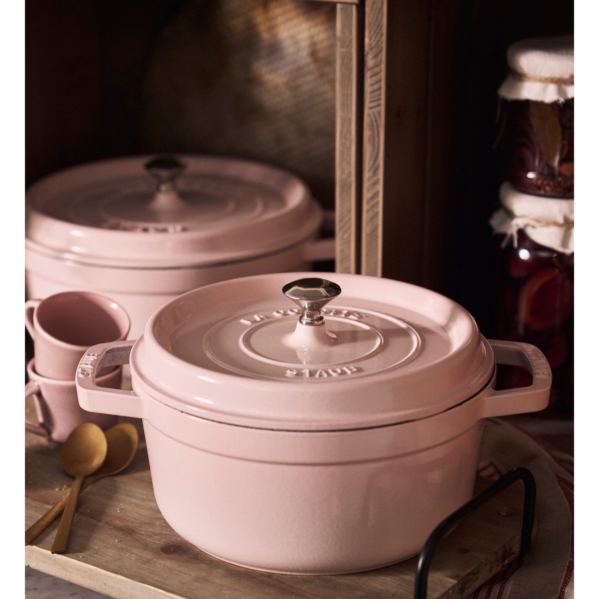 Cocotte - ∅24 cm / 3,70 l rose, STAUB