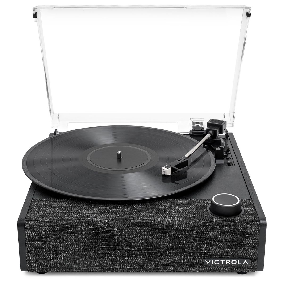 Platine vinyle EASTWOOD II VTA-74 NOIR couleur unique, VICTROLA