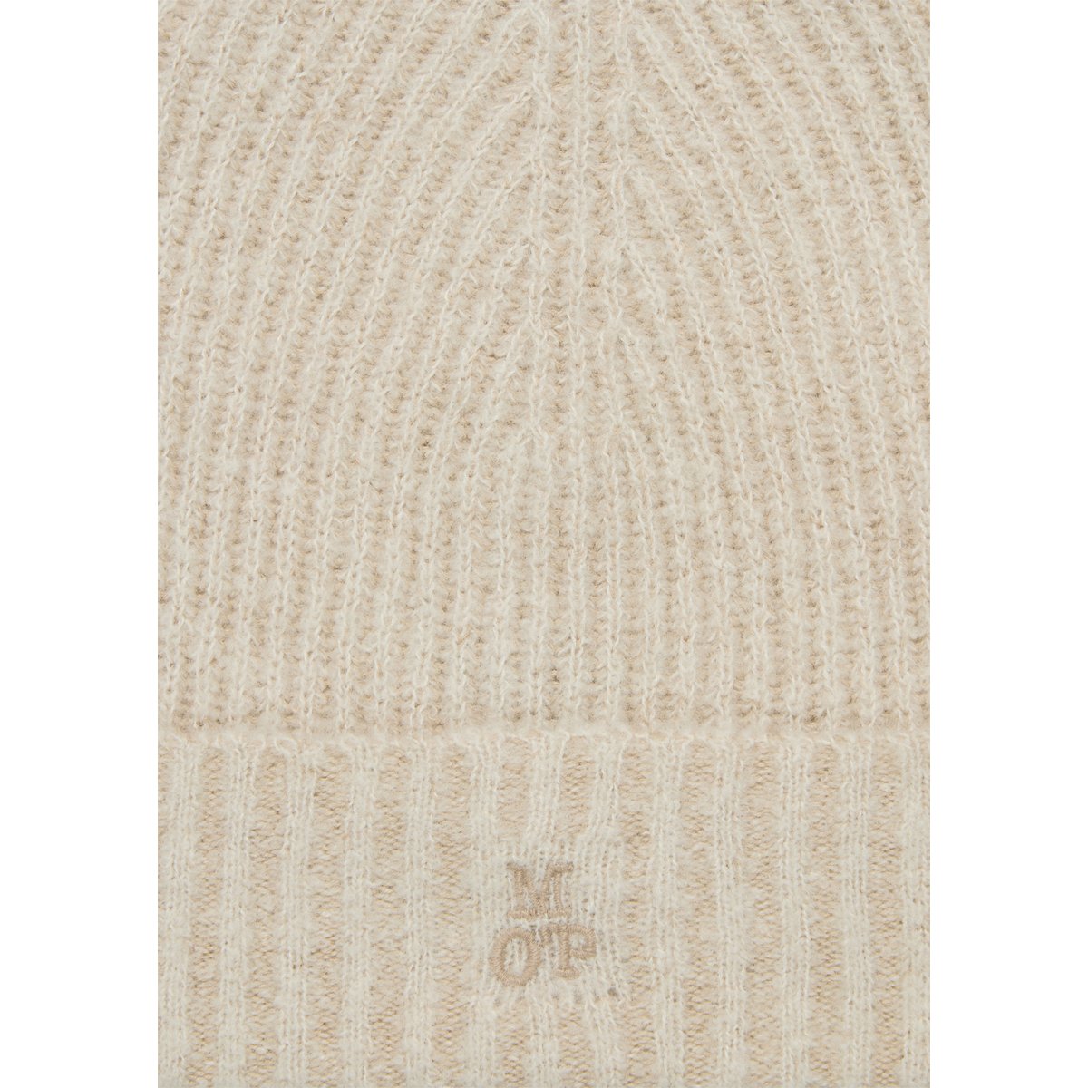 Casquette en doux mélange de laine de mouton blanc, MARC O'POLO