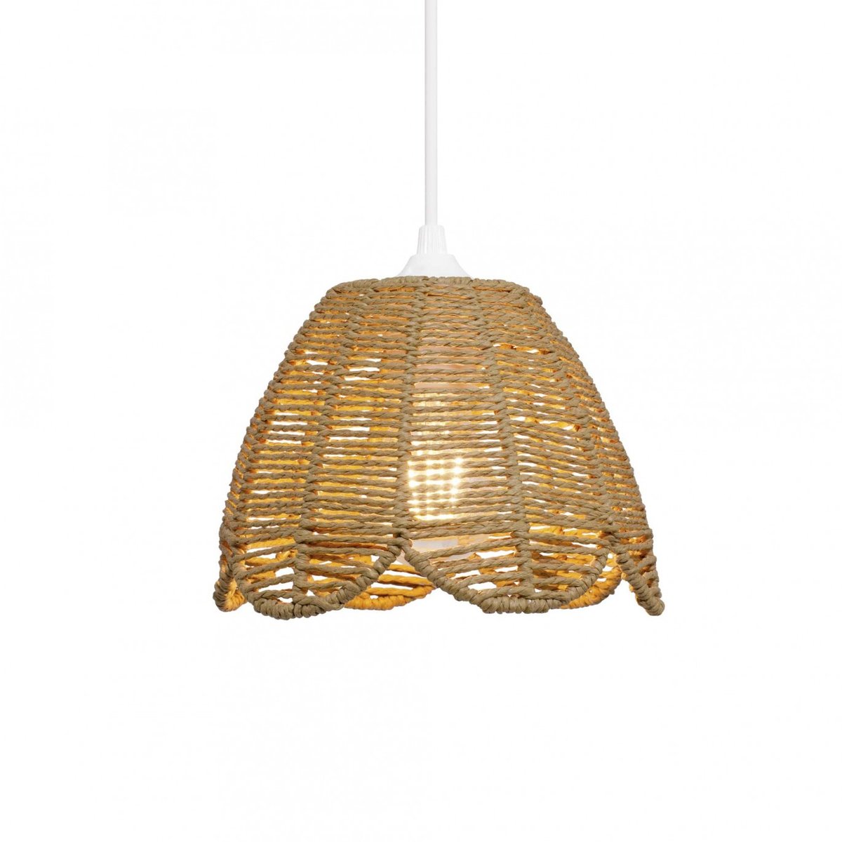 Suspension en corde en papier, SORANE naturel, C-CREATION