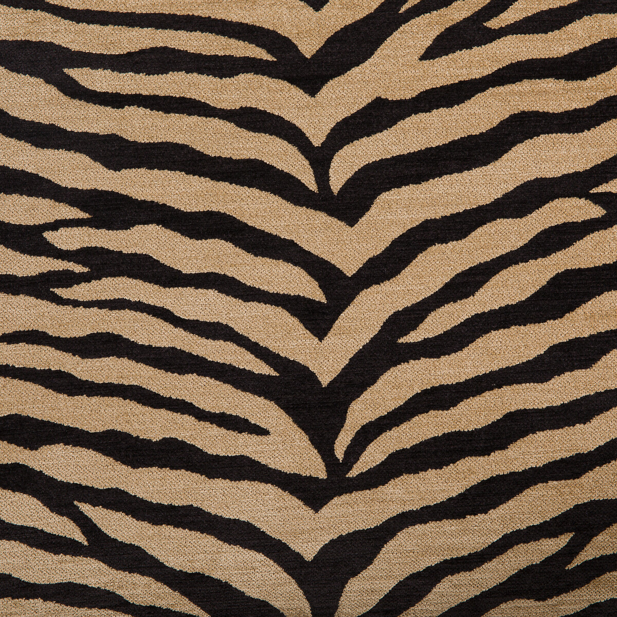 Fauteuil noyer massif tissu jacquard, Izag imprimé animal, AM.PM