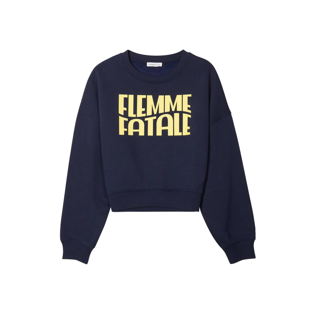 Sweat oversize bleu marine, CACHE CACHE