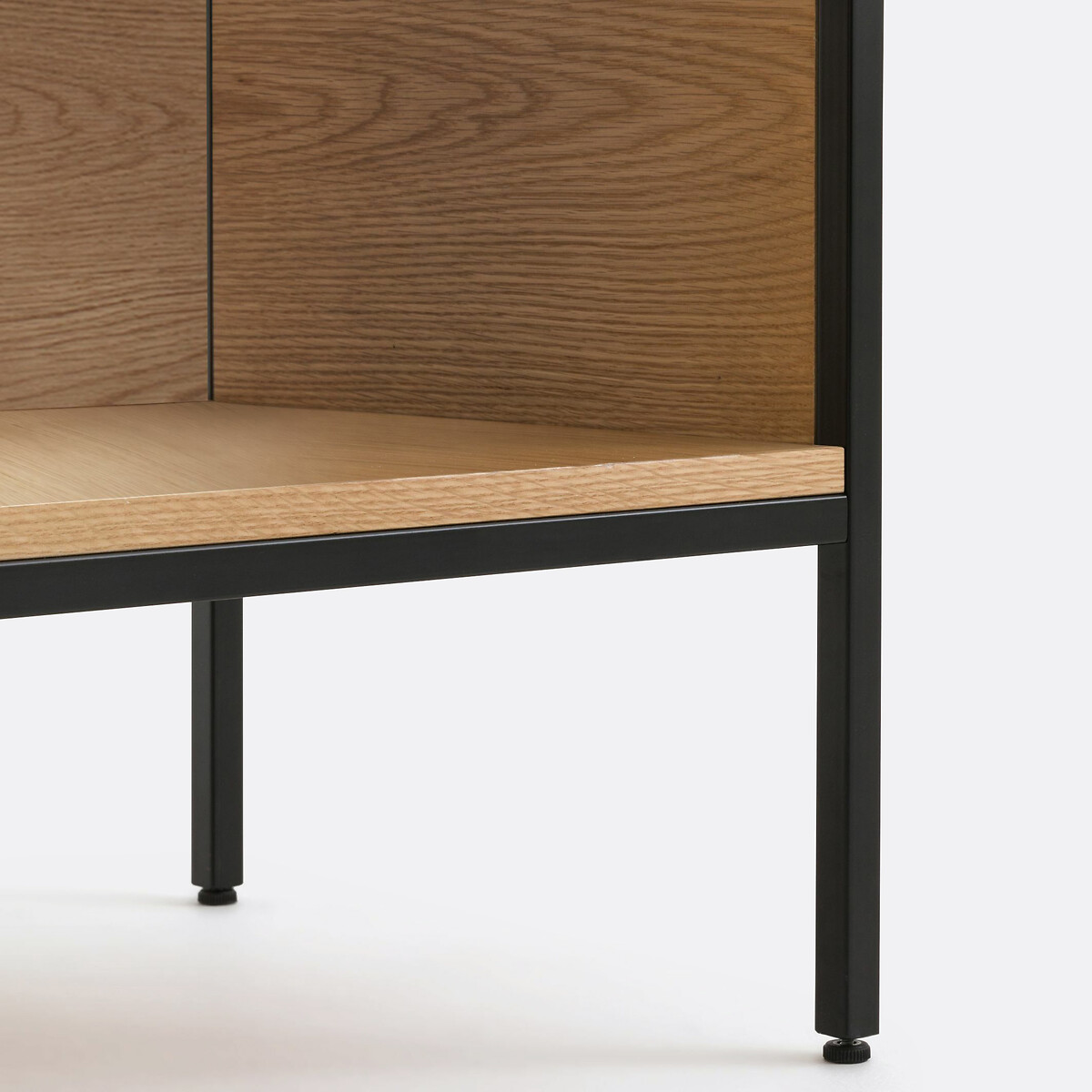 Volga Vinyl Cabinet L87cm oak, LA REDOUTE INTERIEURS