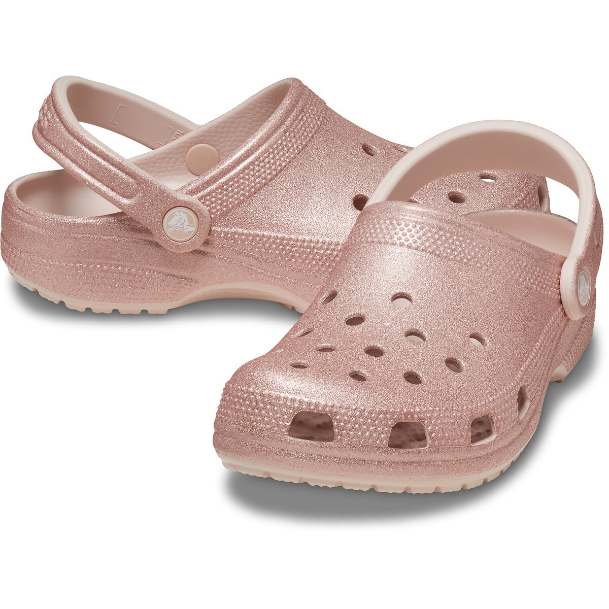 Sabot Classic Glitter quarzo , CROCS