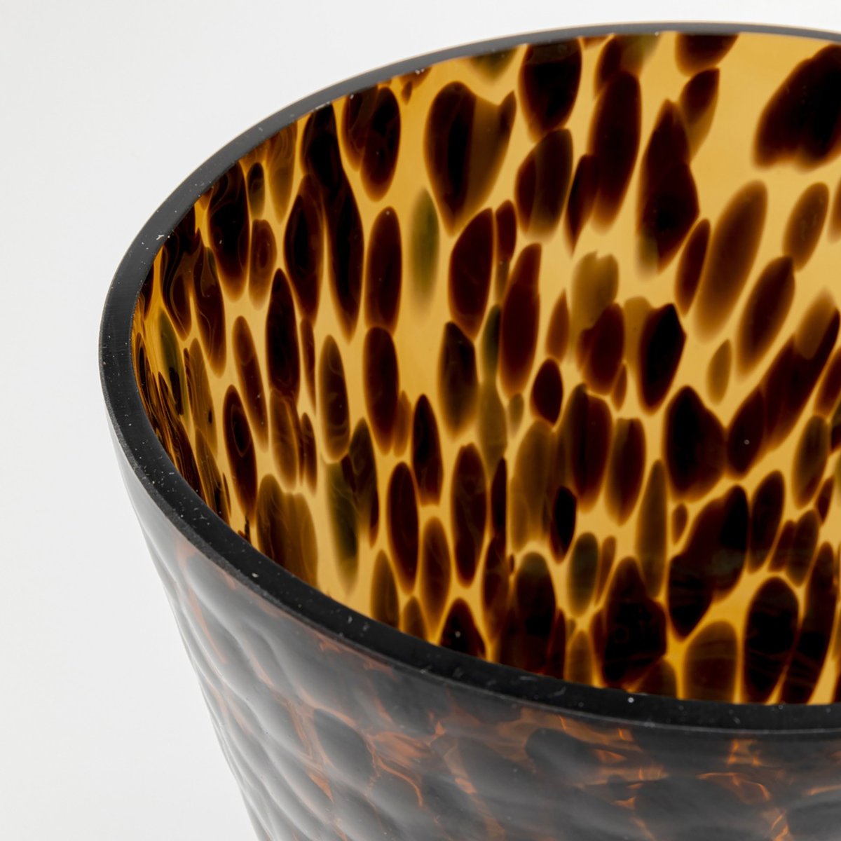 Vase en verre, CARAMEL marron, KARE DESIGN