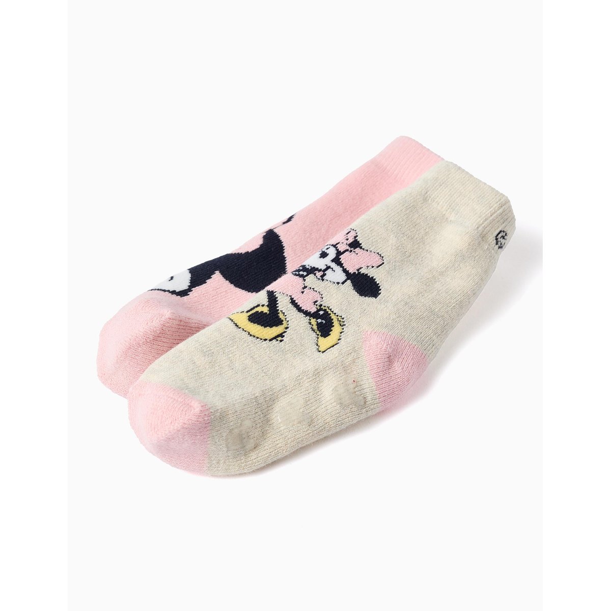 Lot de 2 chaussettes antidérapantes avec imprimés Minnie multicolore, ZIPPY