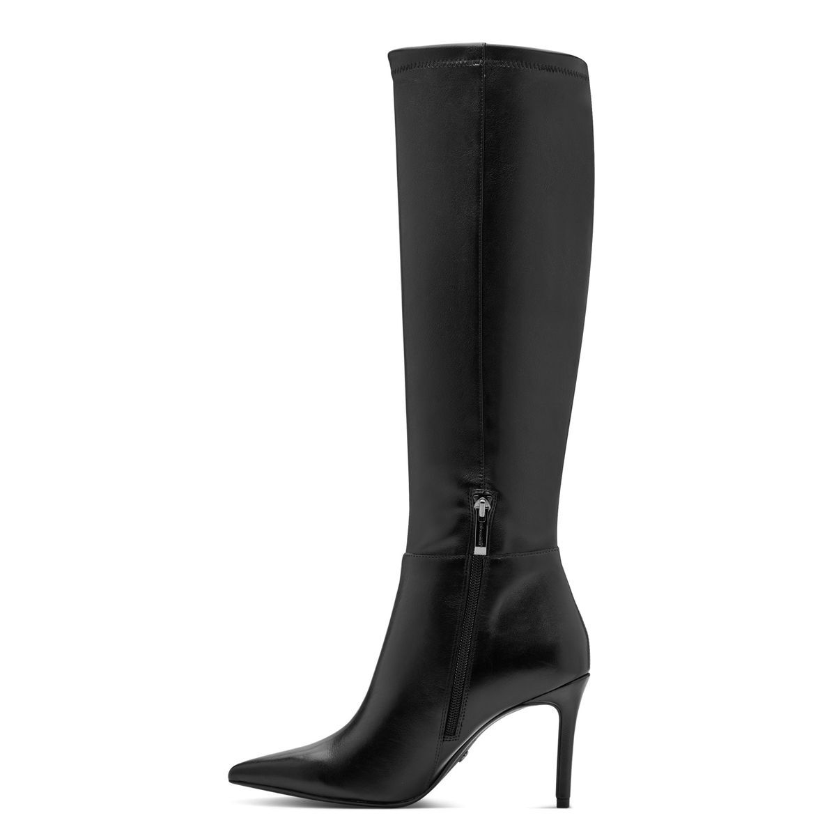 Bottes en cuir noir, TAMARIS