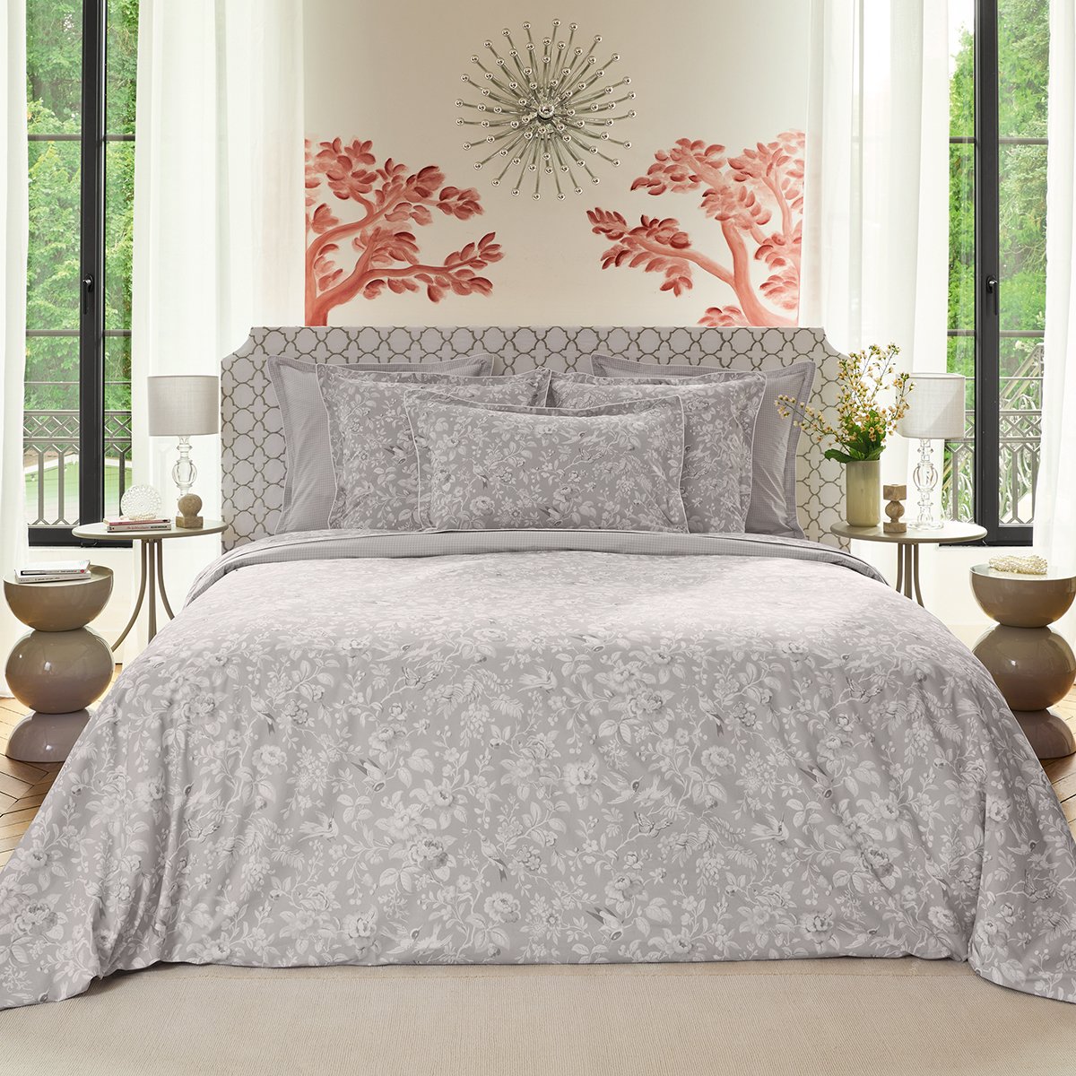 Housse De Couette perle_imprime, ANNE DE SOLENE