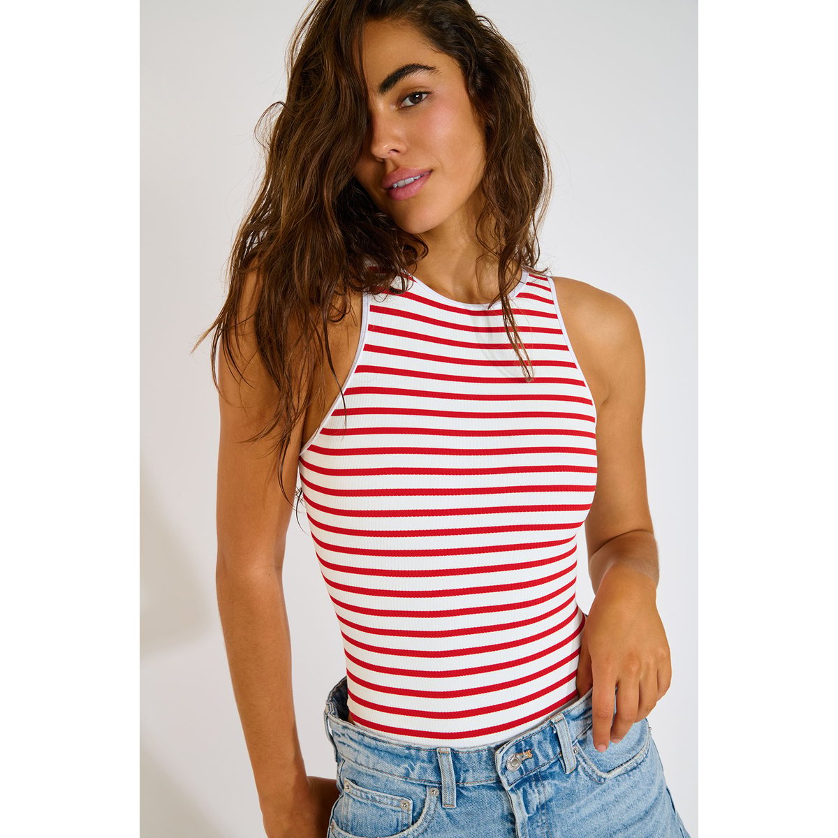 Maillot 1 piece Lunely - NAUTICAL rouge, BANANA MOON