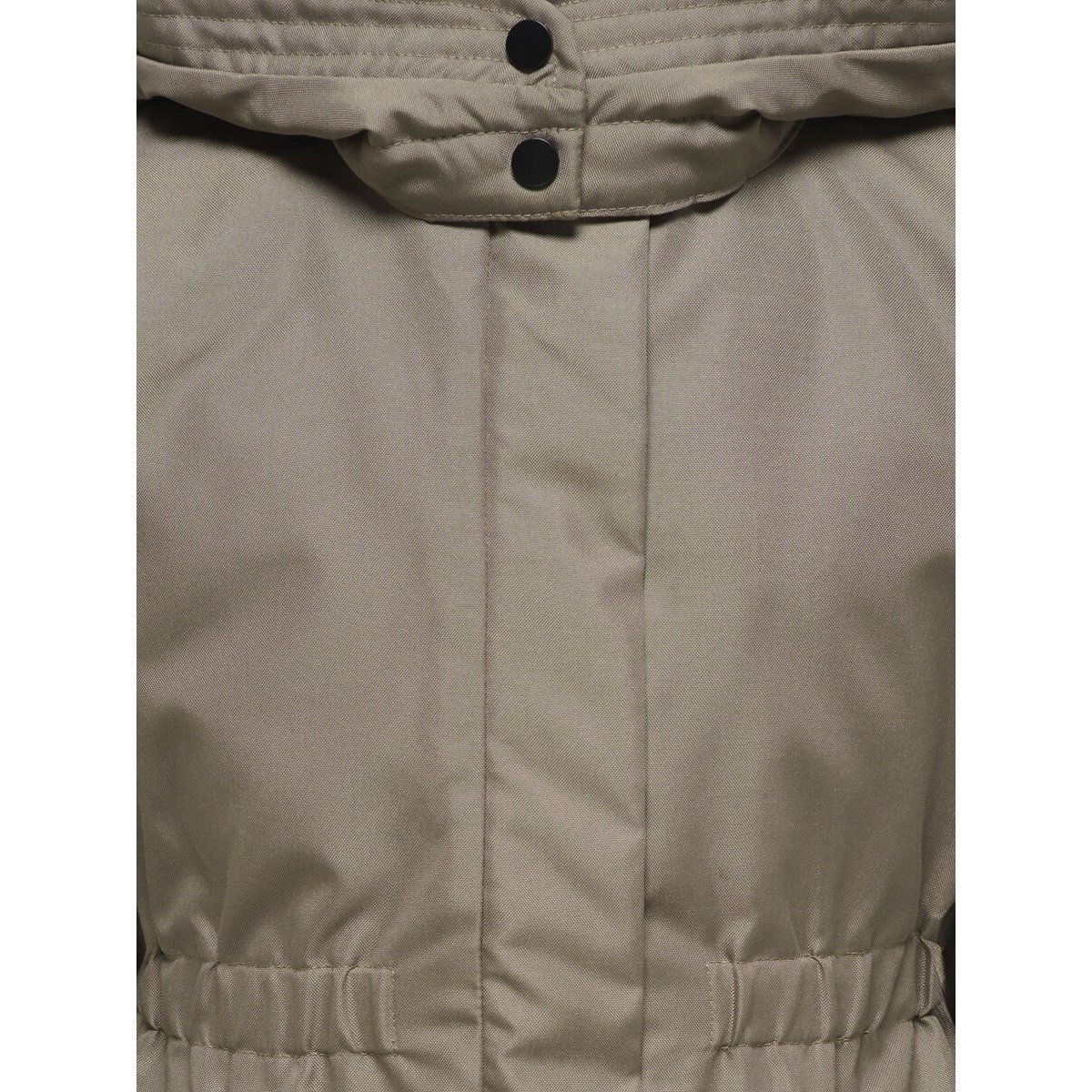 Parka comprida com capuz bege, KIDS ONLY