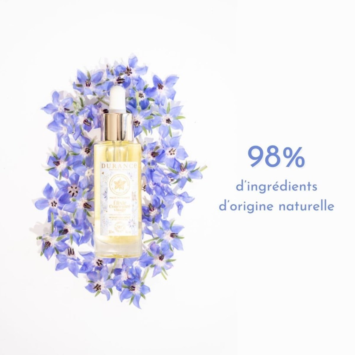Elixir Concentré Visage Hydratant couleur unique, DURANCE