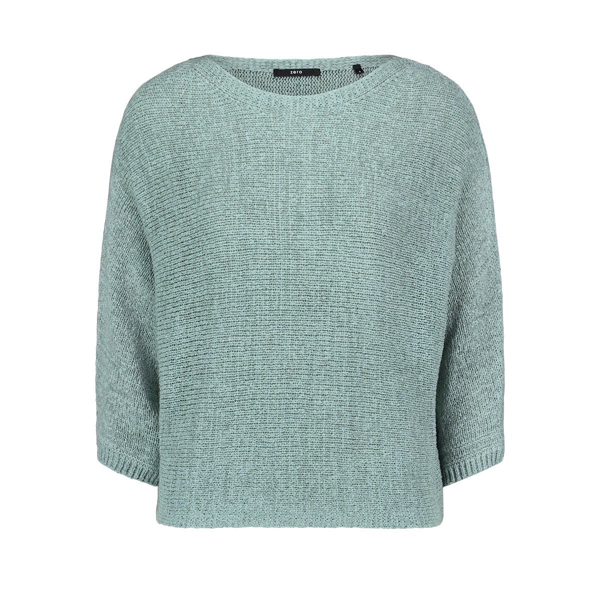 Pull-over en grosse maille à manches chauve-souris silver blue, ZERO
