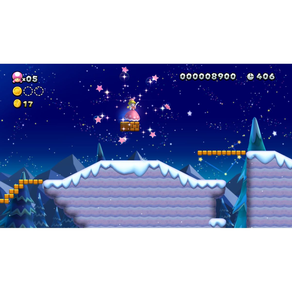Jeu Switch New Super Mario Bros U Deluxe couleur unique, NINTENDO