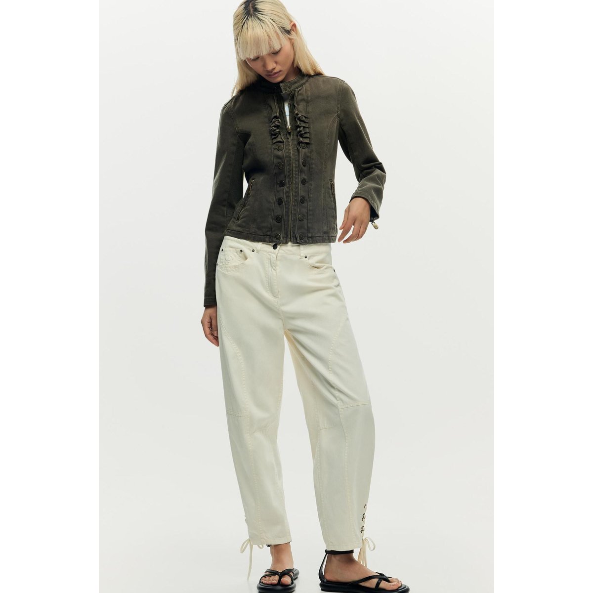 Veste militaire slim vert, DESIGUAL