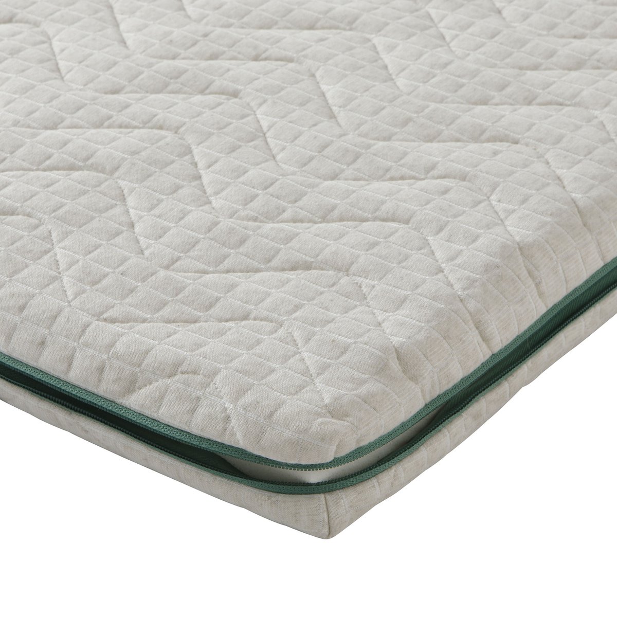 Surmatelas latex naturel Aube ecru, SOMEO