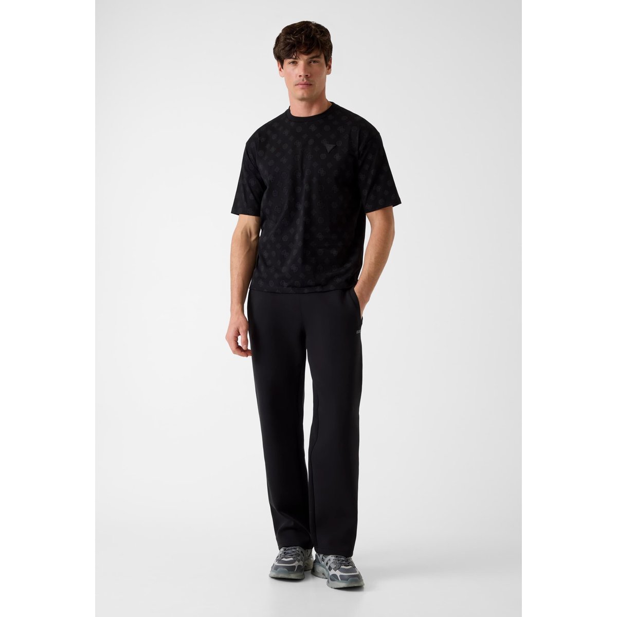 T-Shirt Logo noir, GUESS