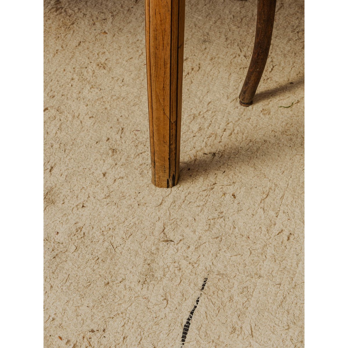 Table à manger de ferme en bois Romy N°1440 - Bon état bois clair, DEBONGOUT