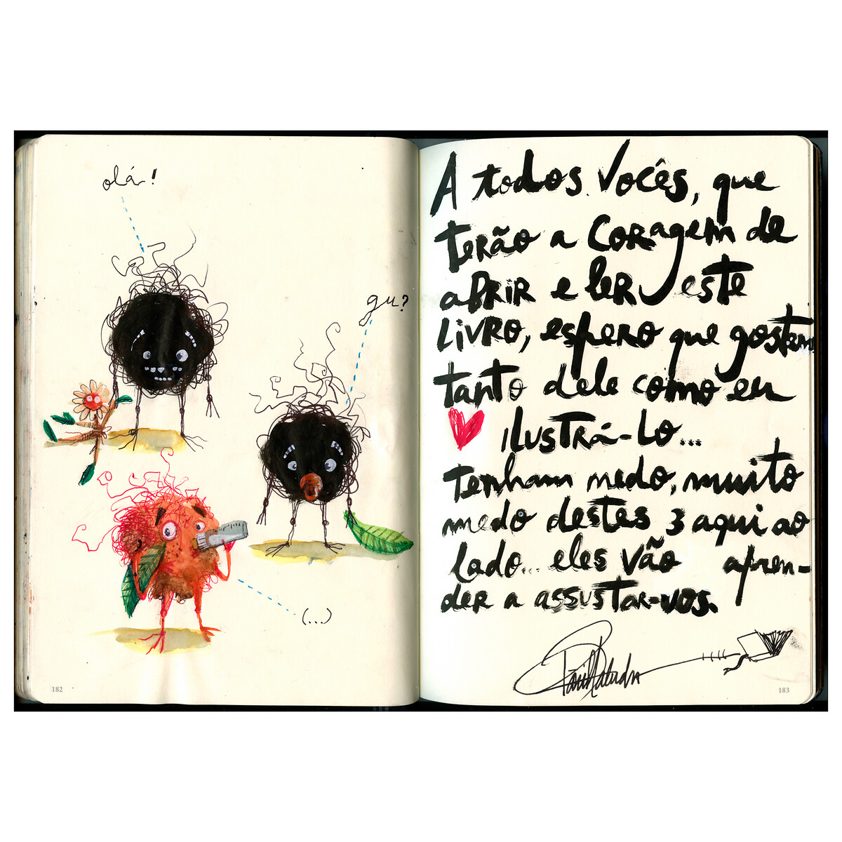 Livro O Cuquedo e um amor que mete medo multicolor, LIVROS HORIZONTE