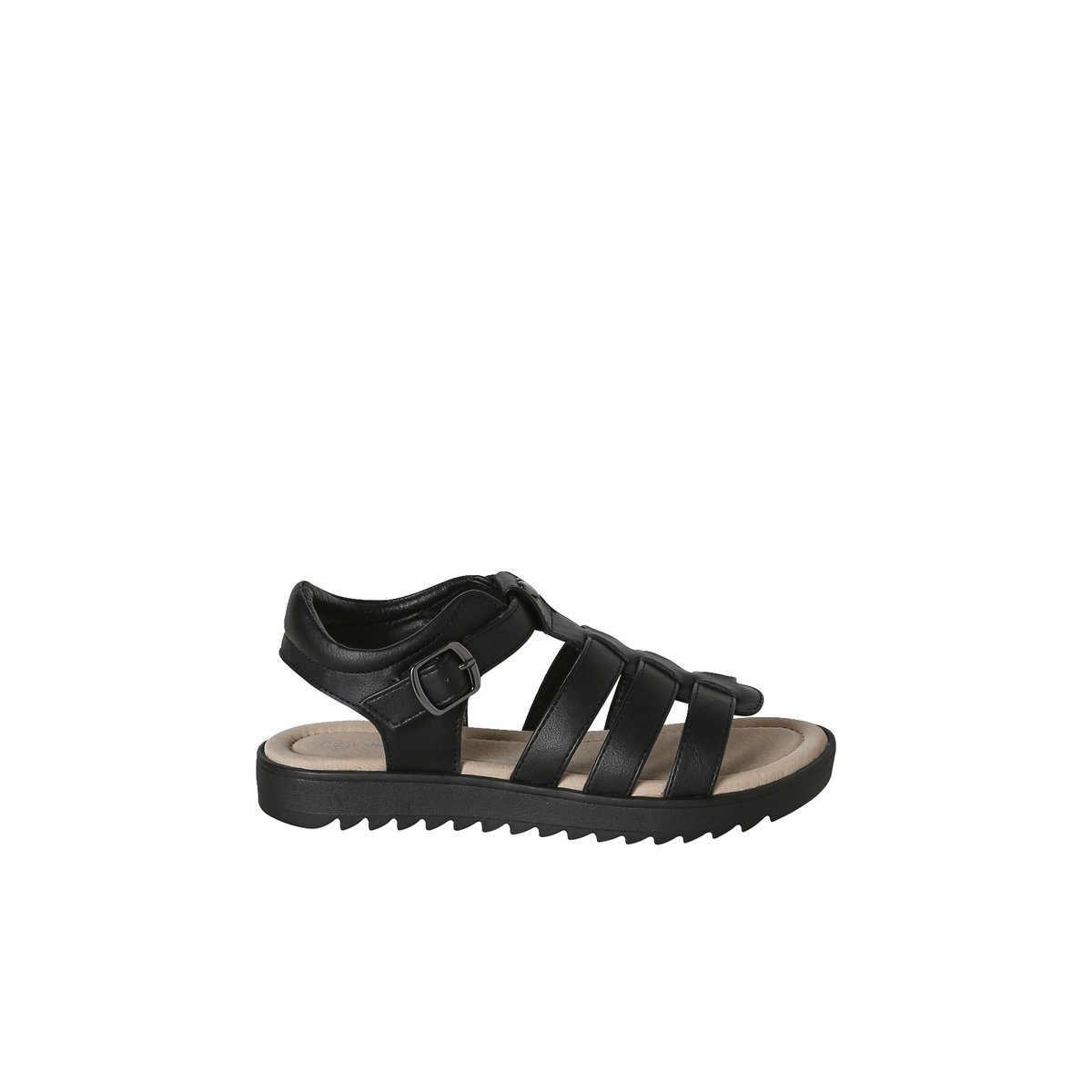Sandales multi-brides noir, VERTBAUDET