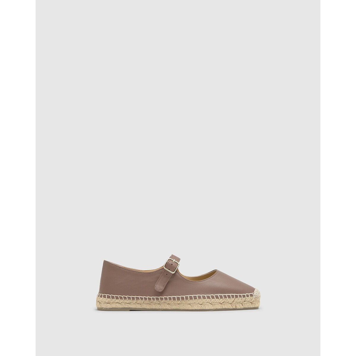 Padua Flat Mary Jane Espadrilles brown, CASTANER