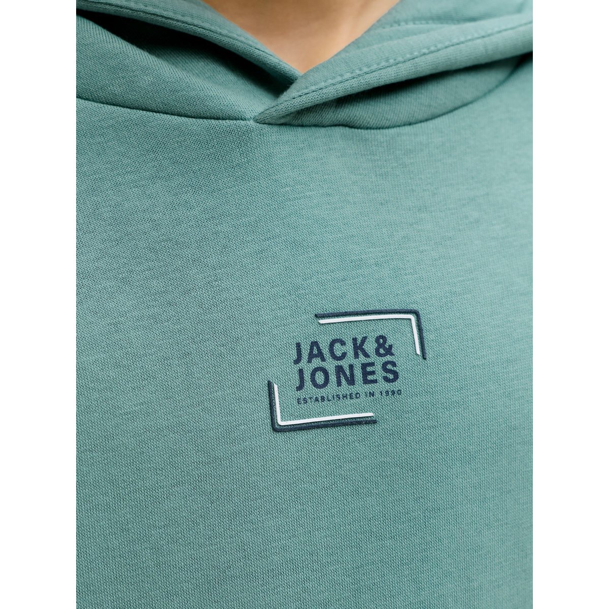 Sweat À Capuche turquiose - mineral blue, JACK & JONES JUNIOR