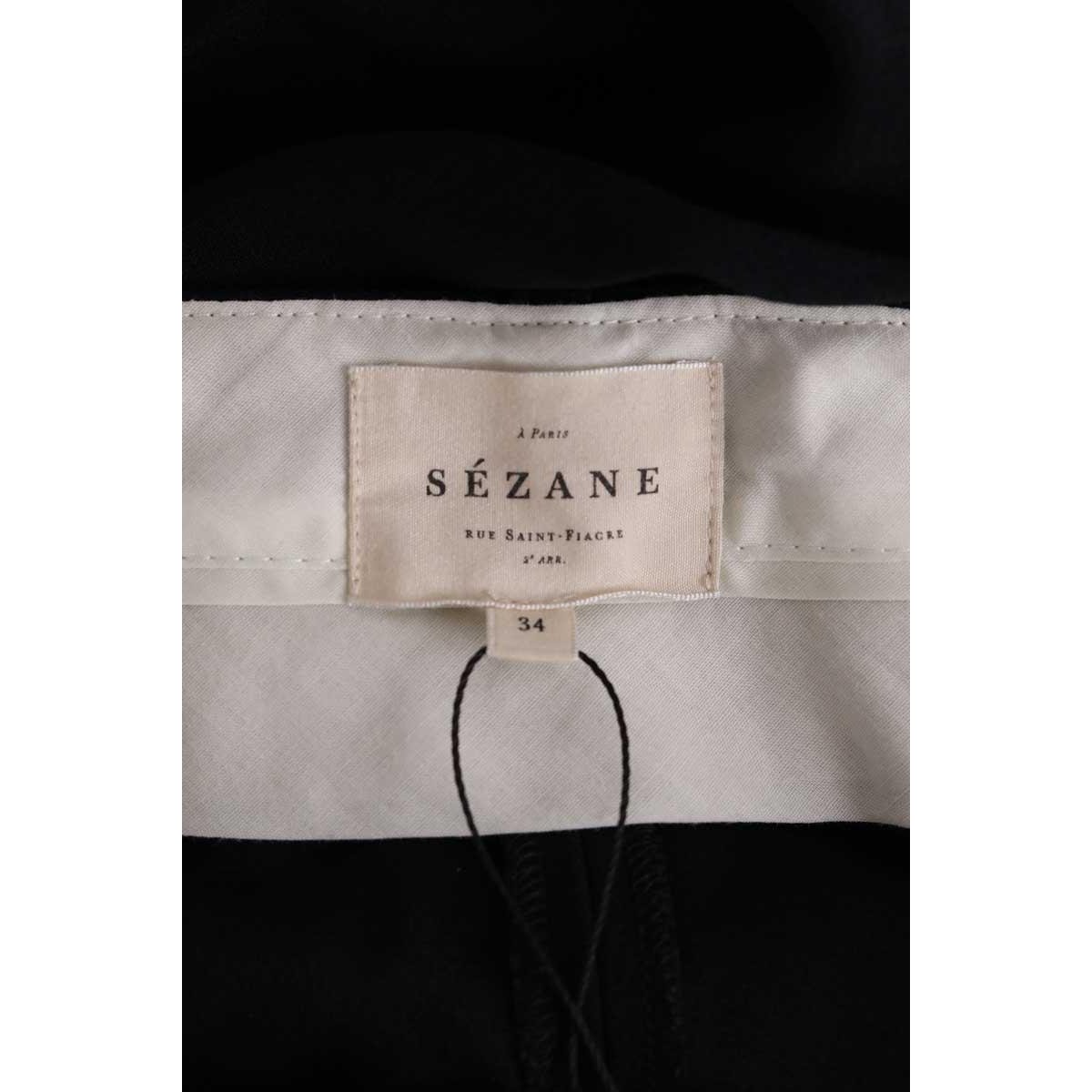 Pantalon droit - Très Bon État noir, SEZANE