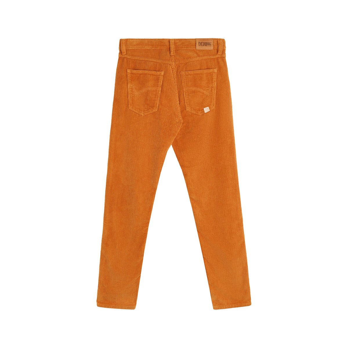 PANTALON REGULAR VELOURS POLUX orange, PULLIN