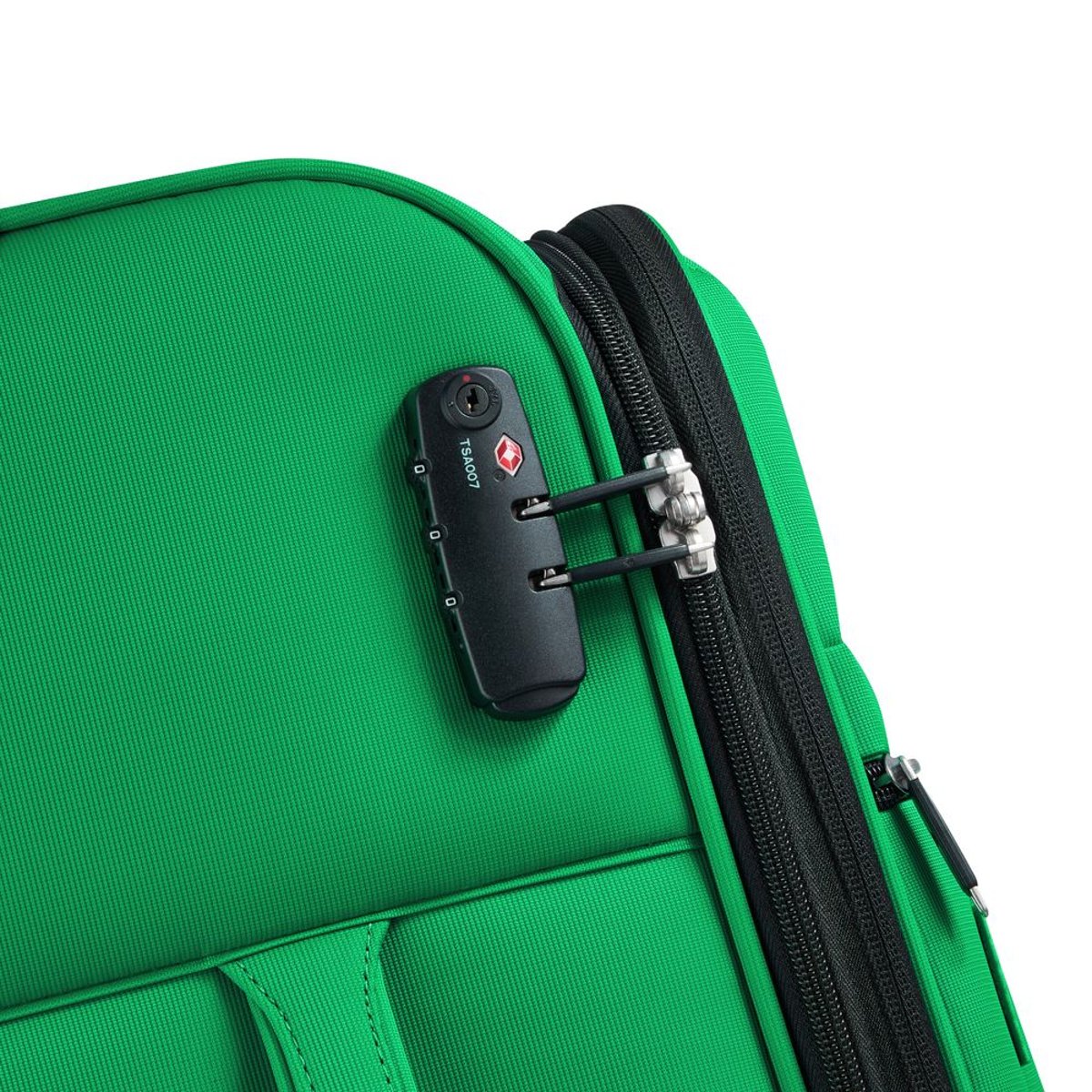 Valise L COLOR BLOCK vert, DELSEY PARIS