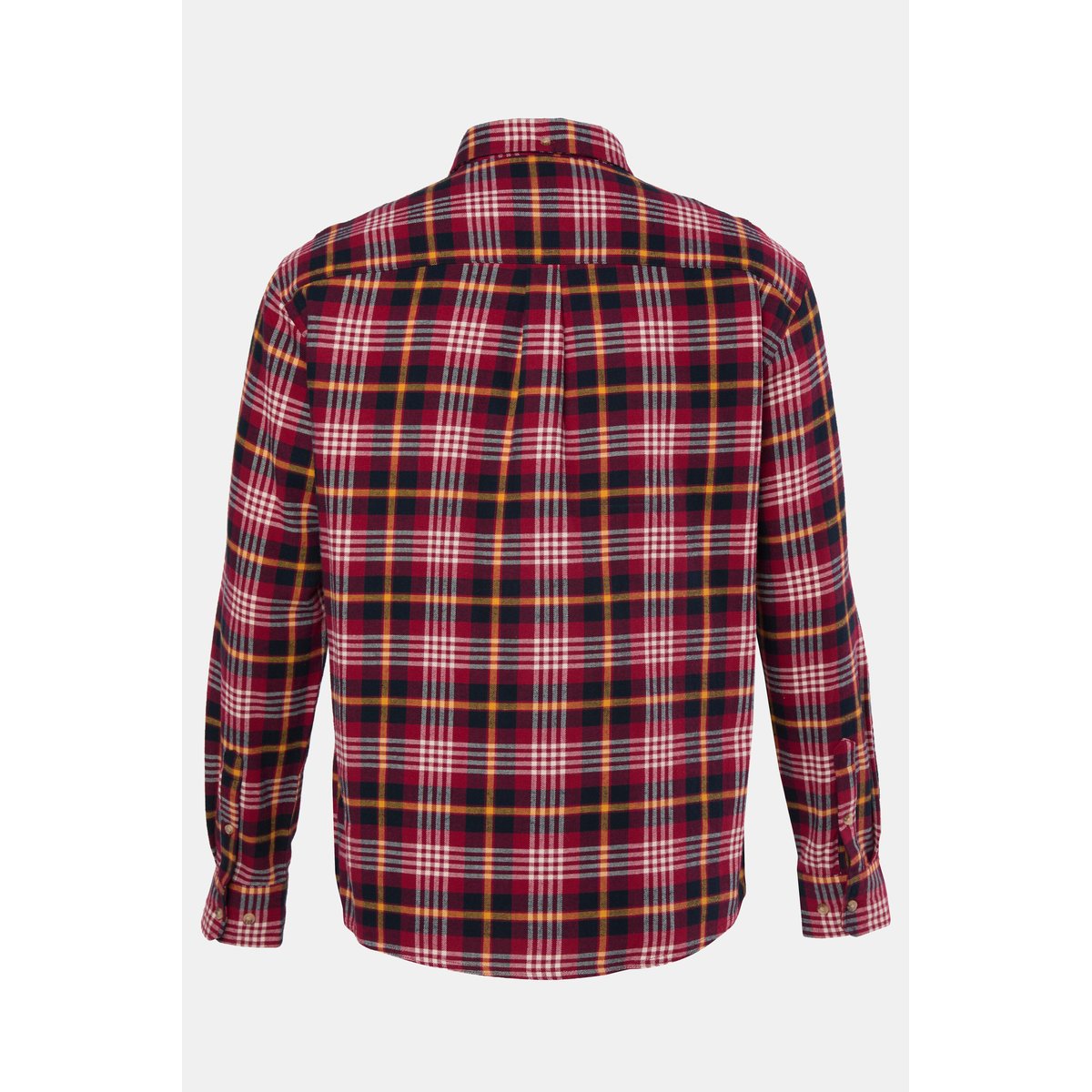 Chemise en flanelle rouge foncé, JP1880