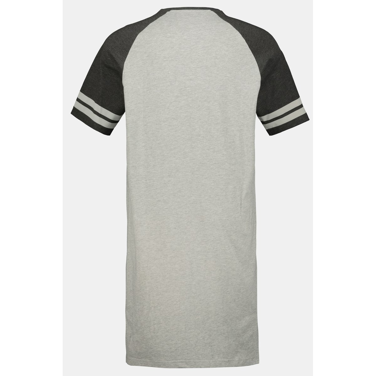 Chemise de nuit, manches courtes gris chiné, JP1880