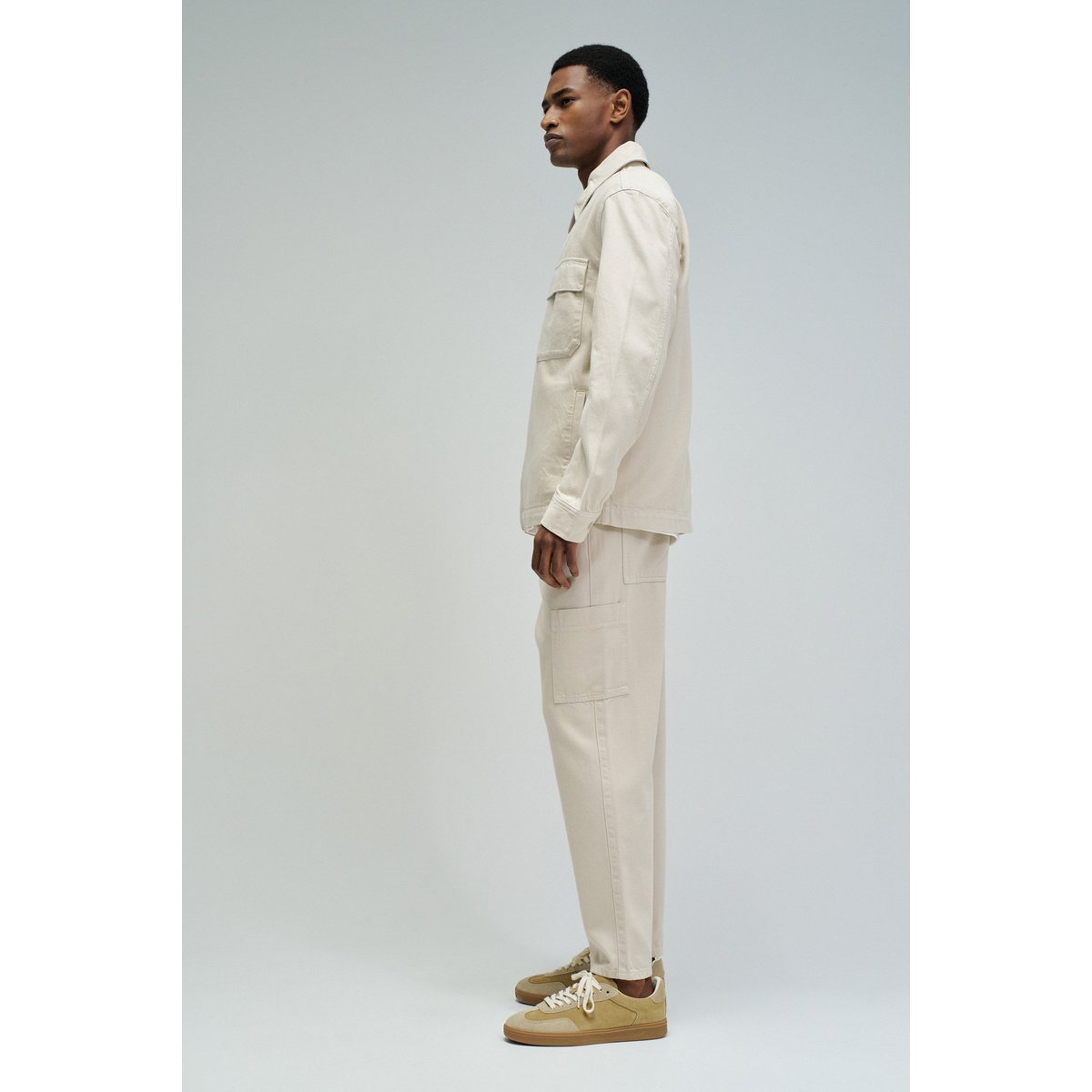 CHEMISE EN DENIM LÉGER beige, SALSA JEANS