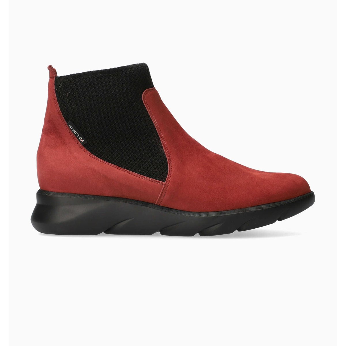 Bottines en cuir CYRENE bourgogne 5141, MEPHISTO