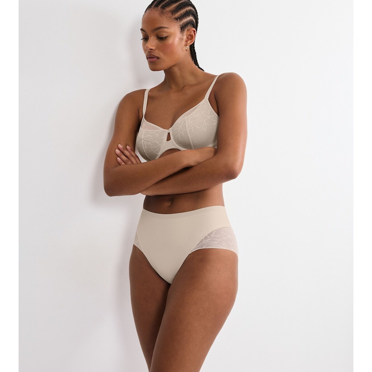Comfort Contour High Waist Briefs nude, TRIUMPH