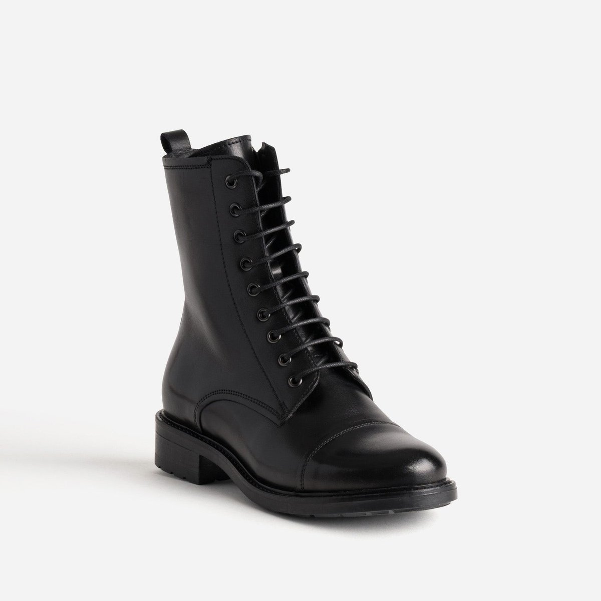 Boots en cuir LEONORE noir, ERAM