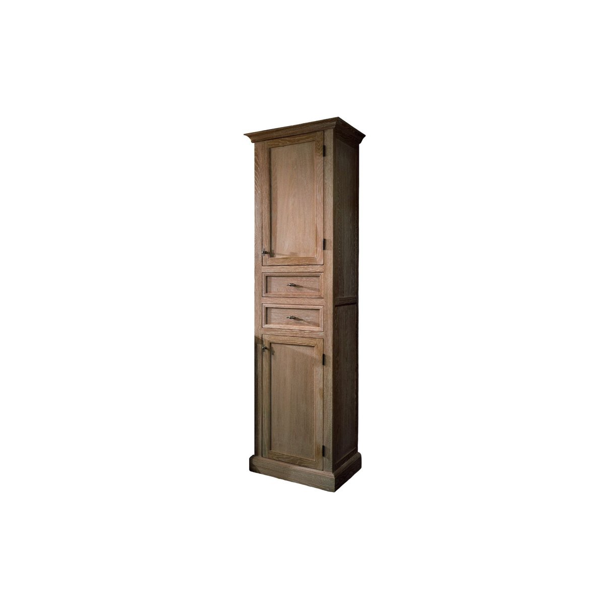 Colonne de salle de bain en chêne massif droite - VÉRONE bois clair, HELLIN, DEPUIS 1862