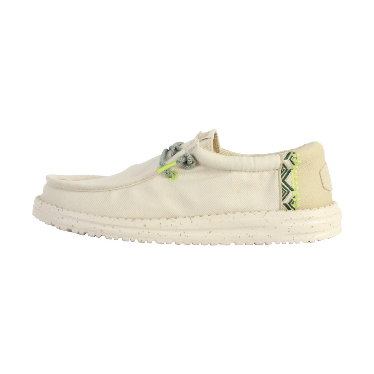 Moccassin à Lacets Wally Coastline blanc stone, HEY