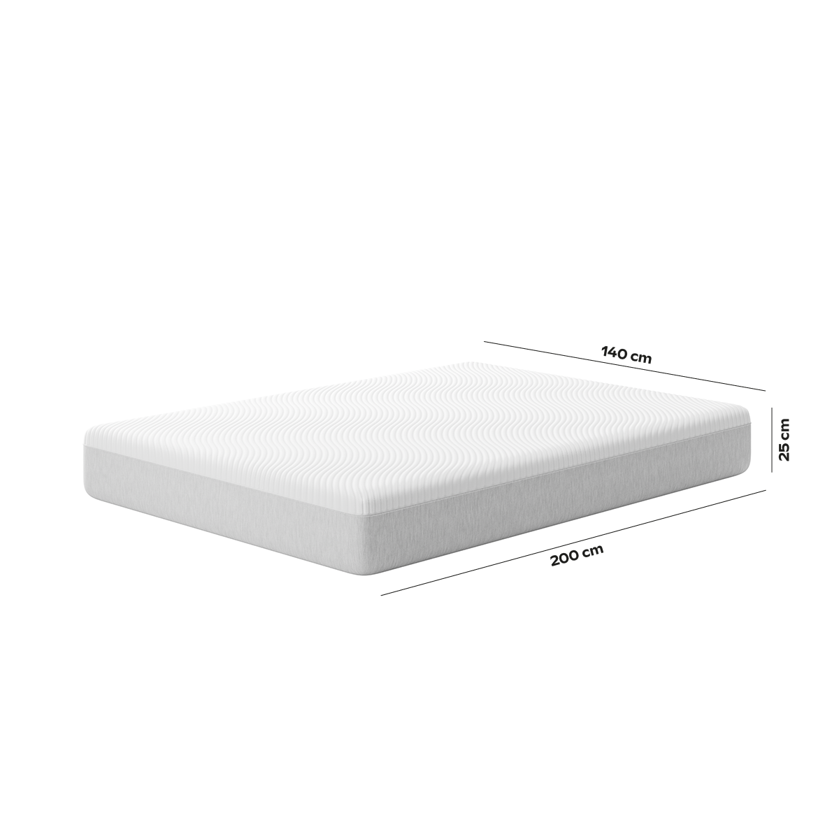 Matelas ressorts Hybride Original beige clair, SLOME