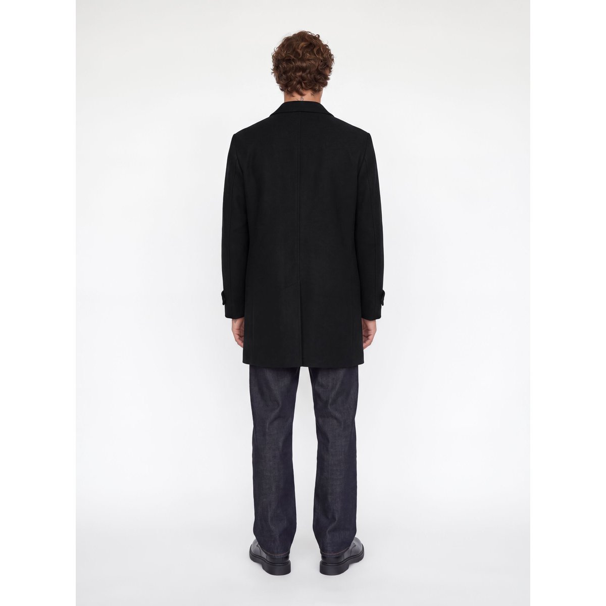 Manteau En Laine black 1, JACK & JONES