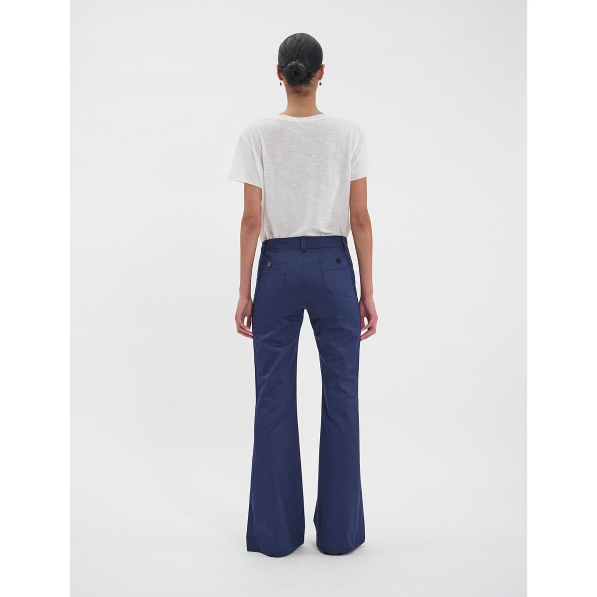 Pantalon charlotte bleu, INES DE LA FRESSANGE PARIS