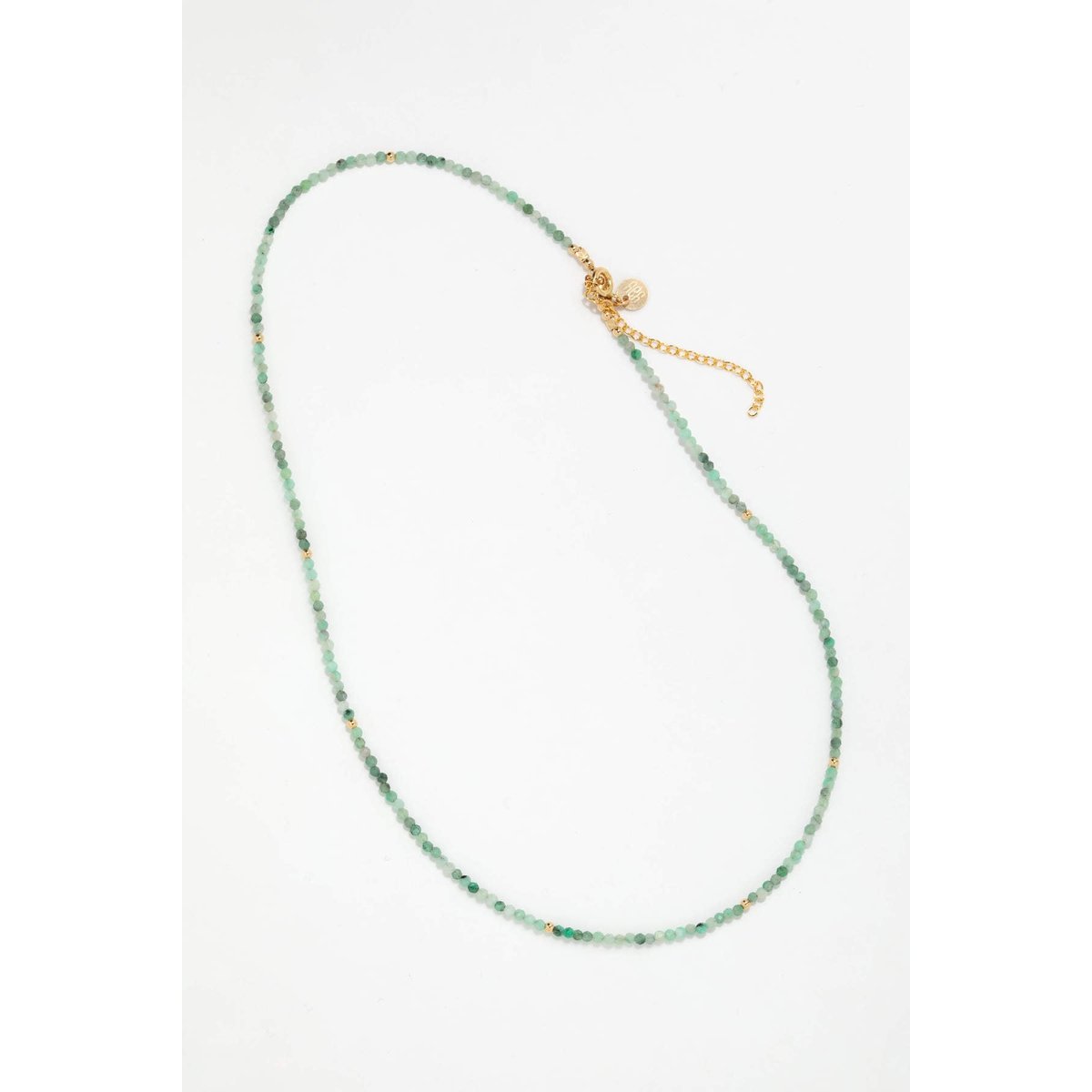 Collier Queen 40cm - Emeraude émeraude, YAY PARIS