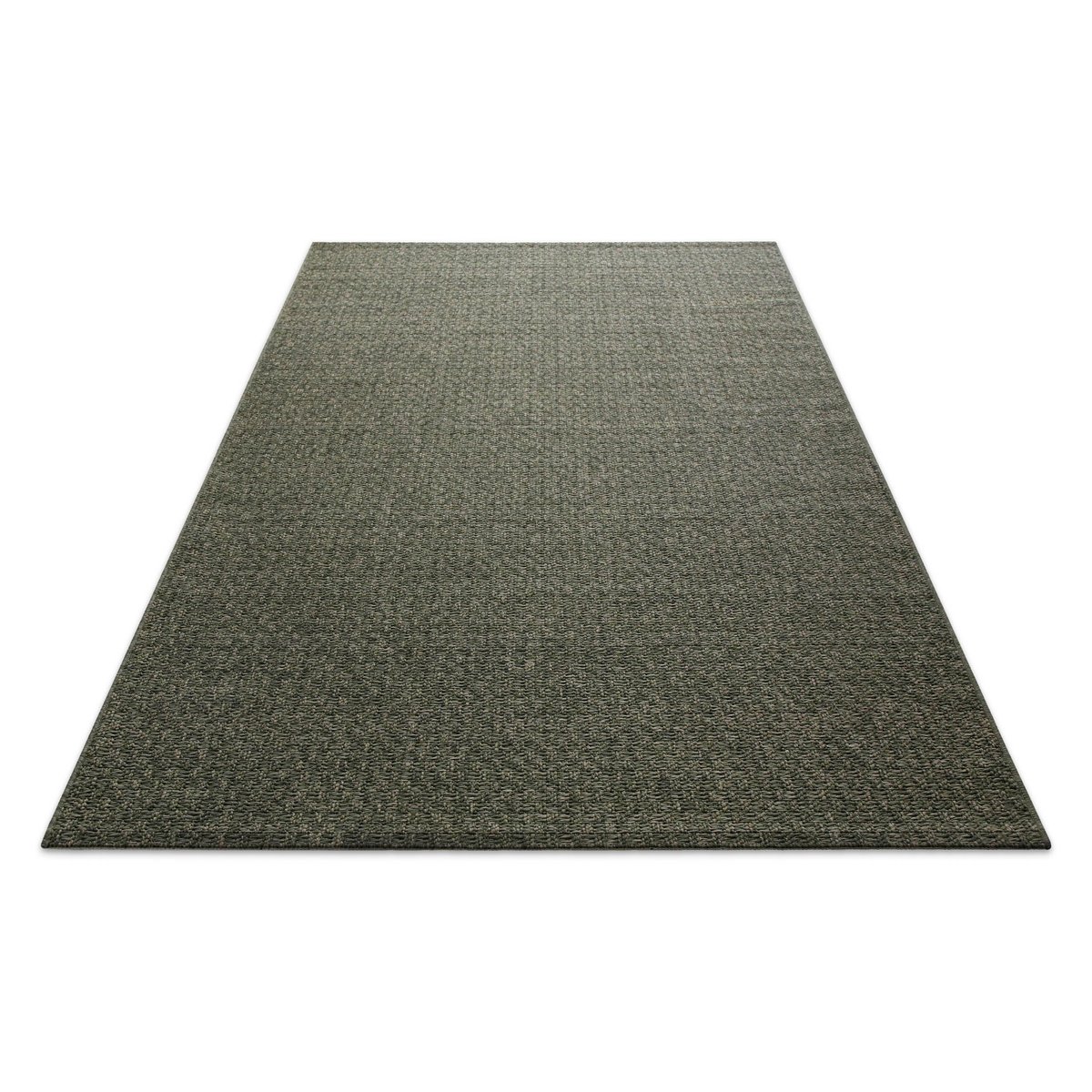 WECONhome Miami South Beach, tufté main, tapis poils courts, motif carreaux, certifié OEKO-TEX® ,  Miami South Beach gris olive, WECON HOME