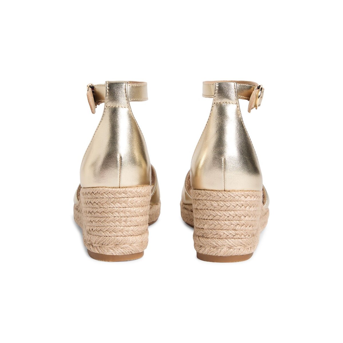 Sandales compensées fermées doré, TOMMY HILFIGER