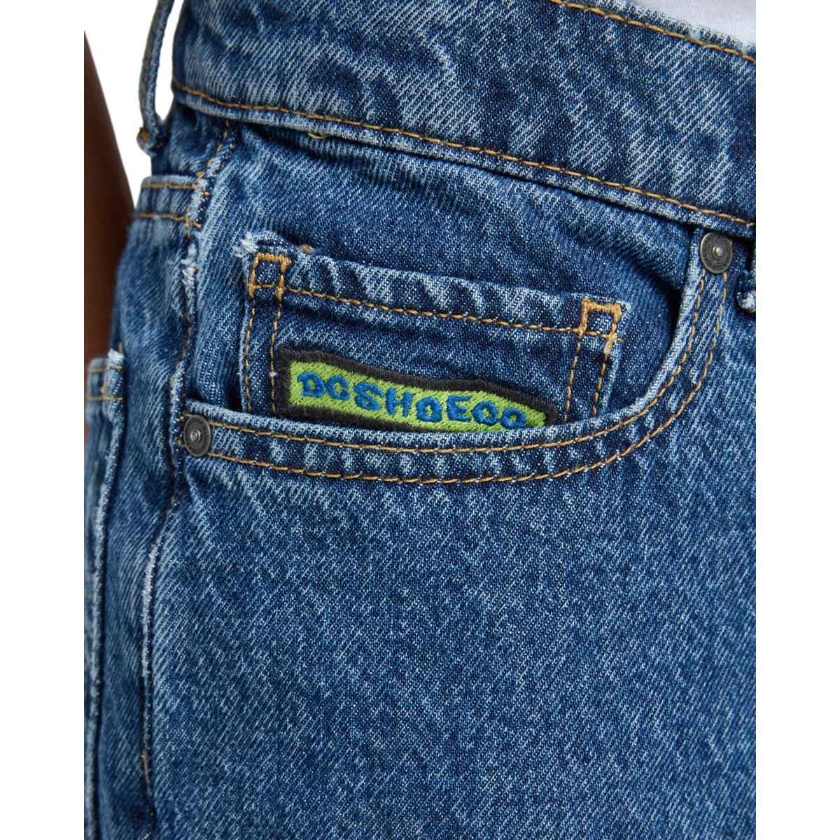 Short en denim WORKER BAGGY. bleu stone indigo, DC SHOES