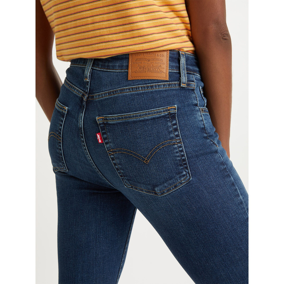Jeans 725 Bootcut vita alta blue wave dark, LEVI'S