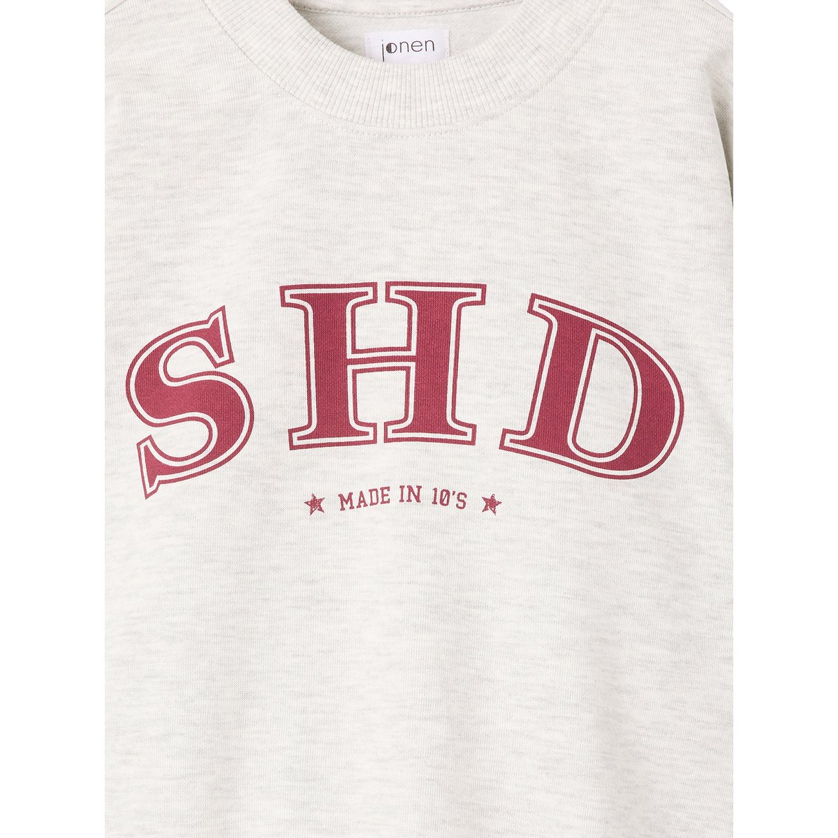Sweat manches longues gris, JONEN