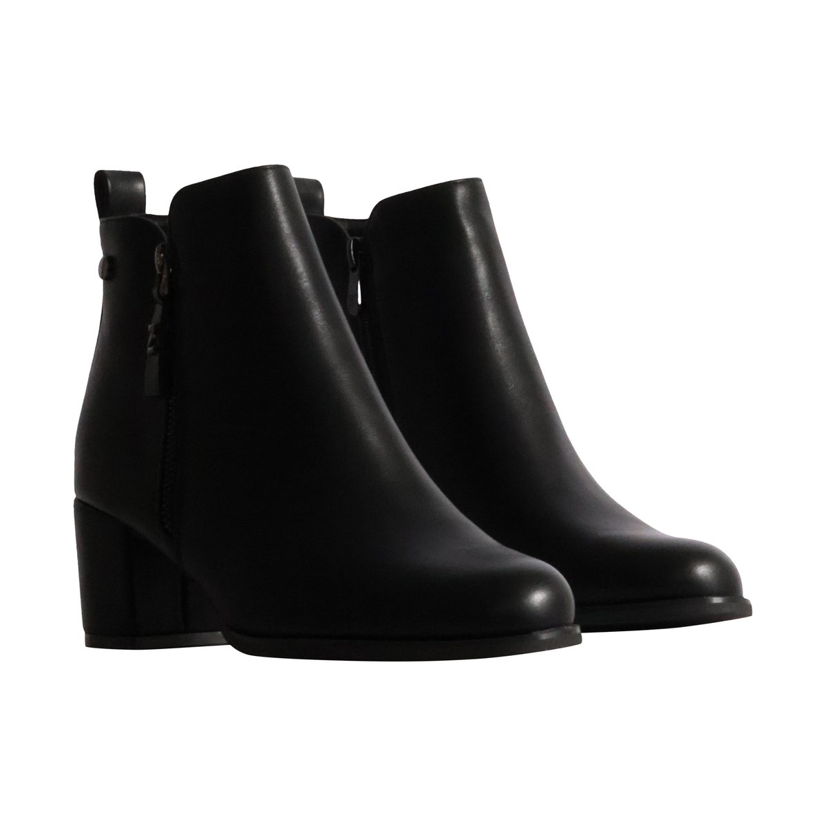 Bottines à Zip noir, ENZA NUCCI