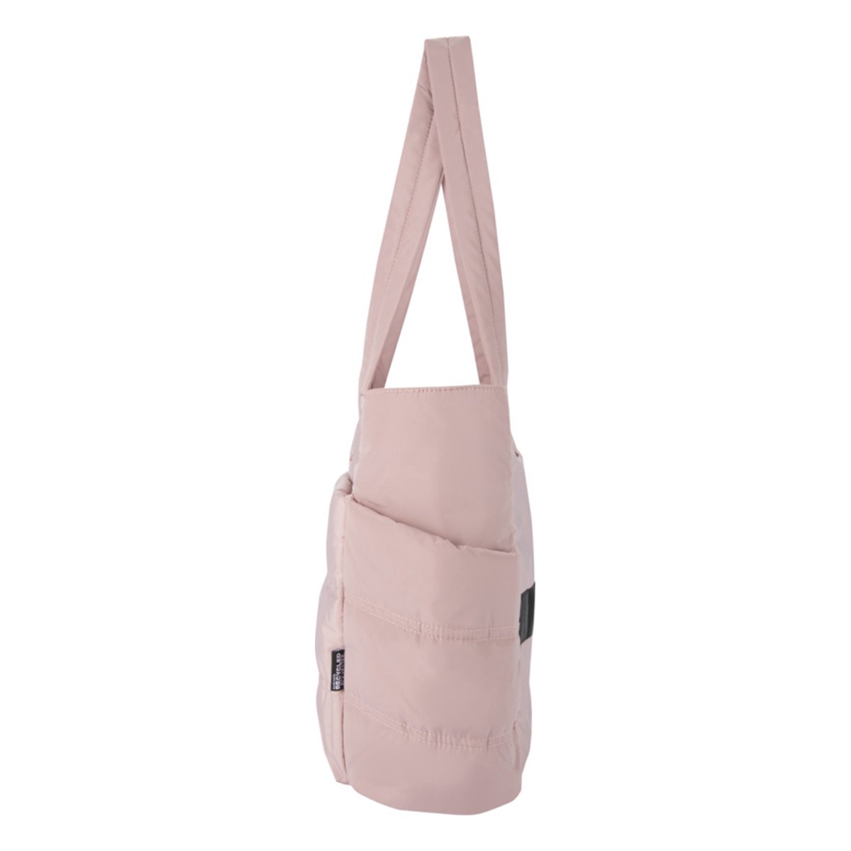 Tote bag motif/style uni rose corail, FLOSO