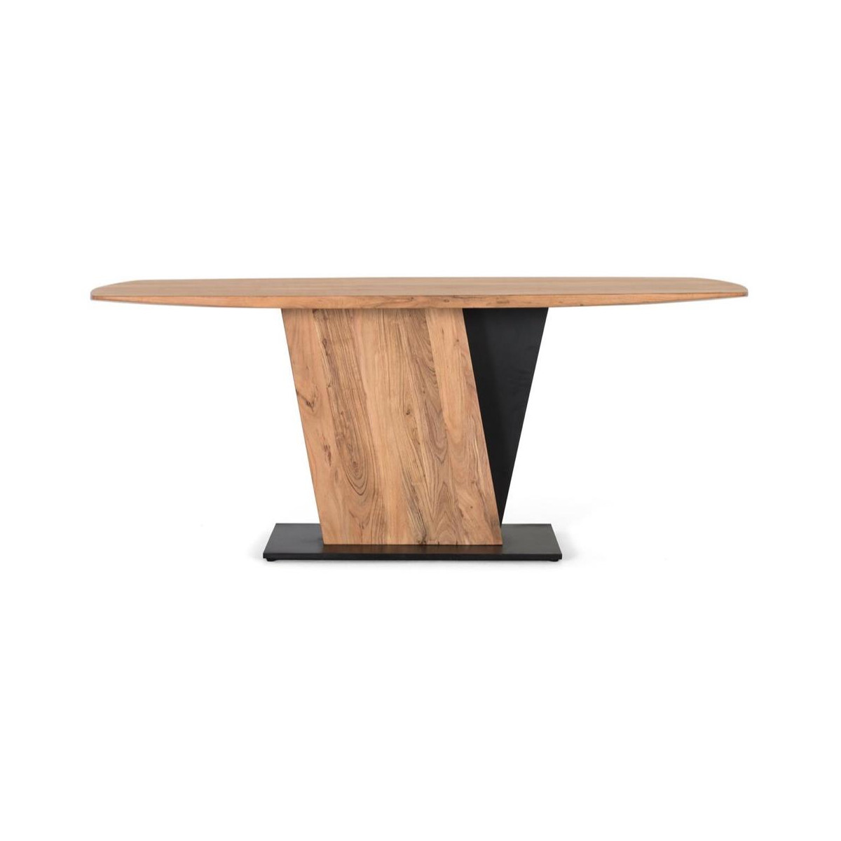 Table à manger Bois Marron marron, DECORATION D’AUTREFOIS